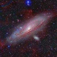 La foto della galassia Andromeda ripresa da Lanciano e che sta facendo il giro del mondo