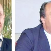 Settimio Santilli, sindaco di Celano sospeso, e Filippo Piccone, ex vicesindaco che si è dimesso dopo gli arresti