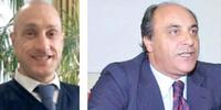 Settimio Santilli, sindaco di Celano sospeso, e Filippo Piccone, ex vicesindaco che si è dimesso dopo gli arresti