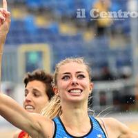 L'atleta teramana Gaia Sabbatini
