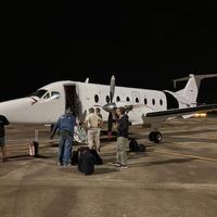 Il nuovo aereo della FlyLeOne a Pescara