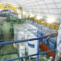 Una delle sale dei laboratori di fisica nucleare del Gran Sasso