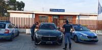 Il Suv Maserati Levante rubato a Civitanova e recuperato dalla polizia stradale di Vasto