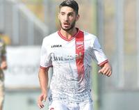Matteo Rossetti, 23 anni, centrocampista del Teramo