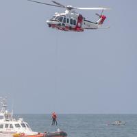 Un'operazione di soccorso della Guardia costiera
