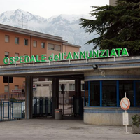 Un'immagine di repertorio dell'ospedale di Sulmona