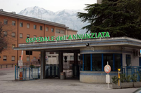 Un'immagine di repertorio dell'ospedale di Sulmona