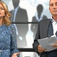 Mila Cantagallo e Andrea Mori, i conduttori della trasmissione di Rete 8