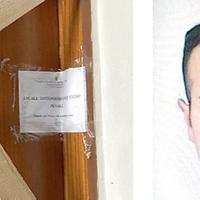 L’appartamento sequestrato e, a destra, la vittima Francesco Ciammaichella, 40 anni