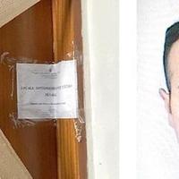 L’appartamento sequestrato e, a destra, la vittima Francesco Ciammaichella, 40 anni