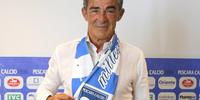 L'allenatore del Pescara, Gaetano Auteri