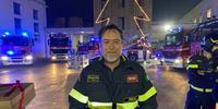 Damiano Sciulli, capo reparto del Comando dei vigili del fuoco di Pescara