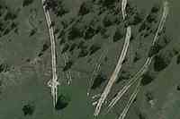 Foto satellitare monte Stabiata (Google maps)