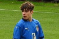 Marco Delle Monache, 17 anni, attaccante del Pescara e dell'Italia under 17