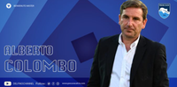 Il nuovo allenatore del Pescara Alberto Colombo