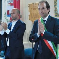 Il sindaco Massimo Vagnoni con il nuovo presidente del consiglio comunale Umberto Tassoni