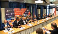 La conferenza stampa di presentazione degli Europei di volley Under 20 maschili in Abruzzo