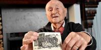 Fernando Tascini compie 100 anni (foto Ansa)