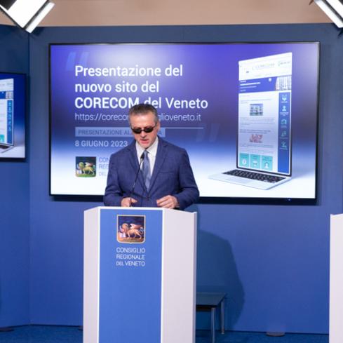 Comunicato Stampa: CRV - Presentato il nuovo sito Web del Corecom Veneto