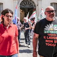 I sindacalisti Natascia Innamorati e Marco Boccanera