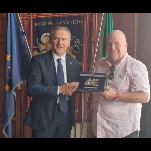 Comunicato Stampa: Presidente del Consiglio regionale Ciambetti incontra imprenditore veneto-australiano Louis Crema