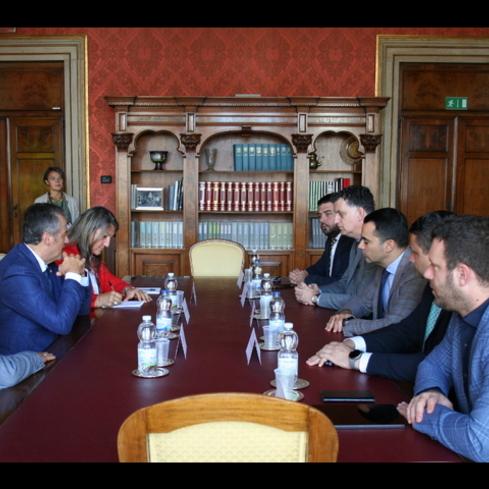 Comunicato Stampa: Delegazione del monténégro in visita alle istituzioni regionali per adesione alla Ue