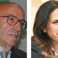 L’ex sindaco, Bruno Di Masci, e l’ex consigliera, Roberta Salvati