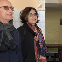 Il sindaco Diego Ferrara e l'ex assessore Mara Maretti